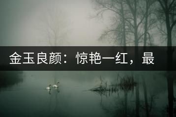 金玉良顏：驚艷一紅，最是高貴
