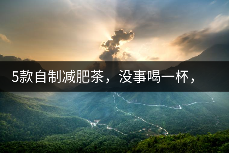 5款自制減肥茶，沒事喝一杯，或許一天比一天瘦5款自制減肥茶，沒事喝一杯，或許一天比一天瘦