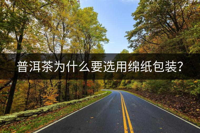 普洱茶為什么要選用綿紙包裝？