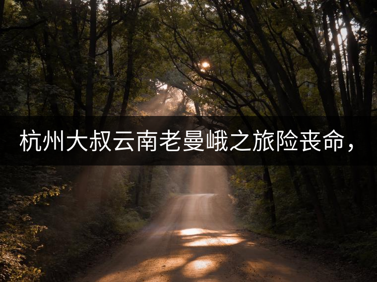 杭州大叔云南老曼峨之旅險(xiǎn)喪命，買下茶園種茶，成普...杭州大叔云南老曼峨之旅險(xiǎn)喪命，買下茶園種茶，成普洱圈網(wǎng)紅