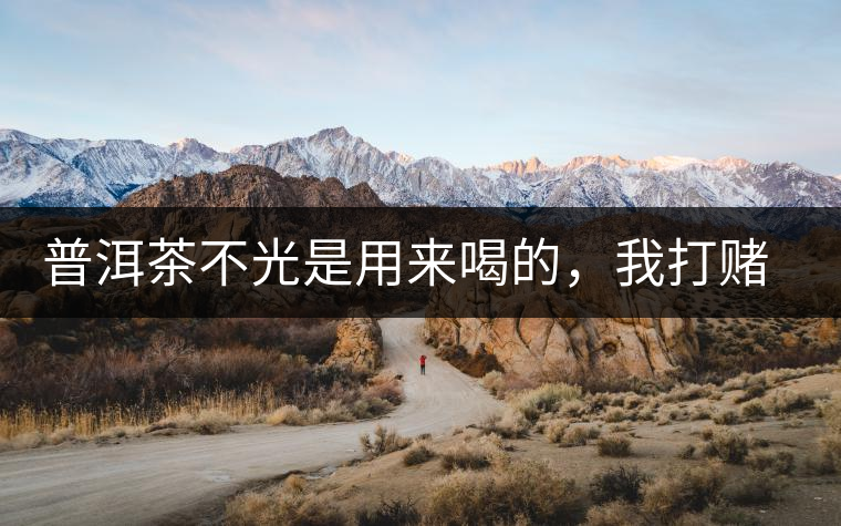 普洱茶不光是用來喝的，我打賭你第一條就不知道！