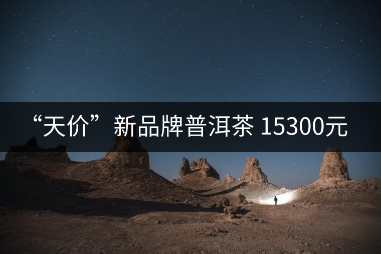 “天價”新品牌普洱茶 15300元/餅！