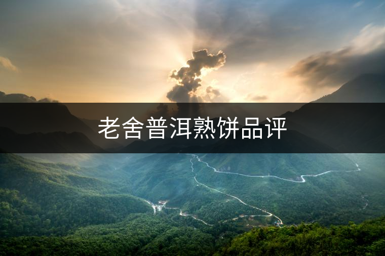 老舍普洱熟餅品評(píng)