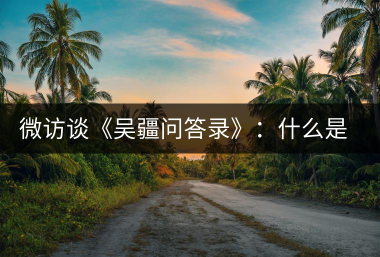 微訪談《吳疆問(wèn)答錄》：什么是純正的普洱茶？