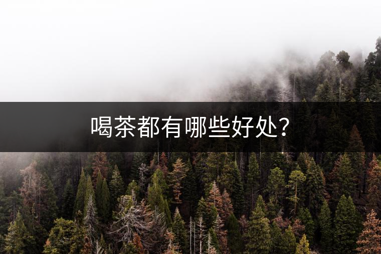 喝茶都有哪些好處？