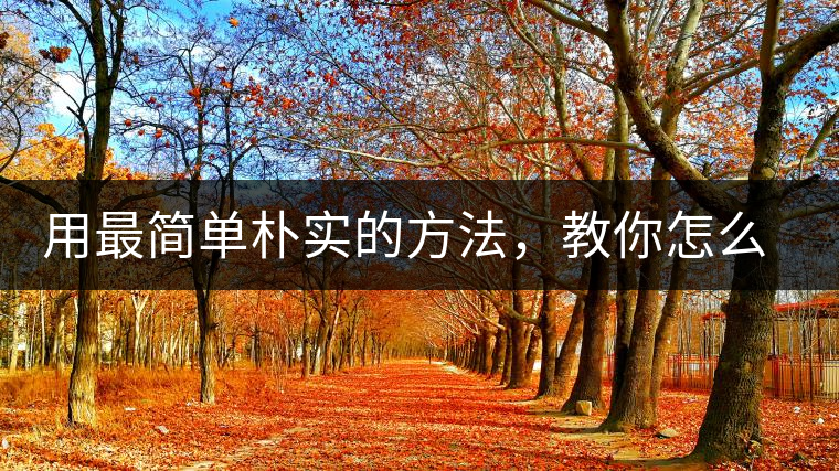 用最簡單樸實的方法，教你怎么泡好一杯普洱茶？