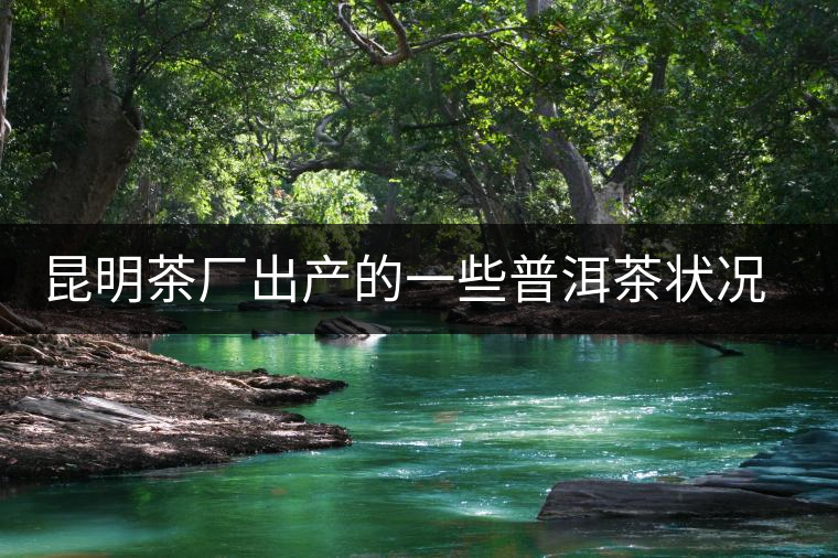 昆明茶廠出產(chǎn)的一些普洱茶狀況是怎樣？