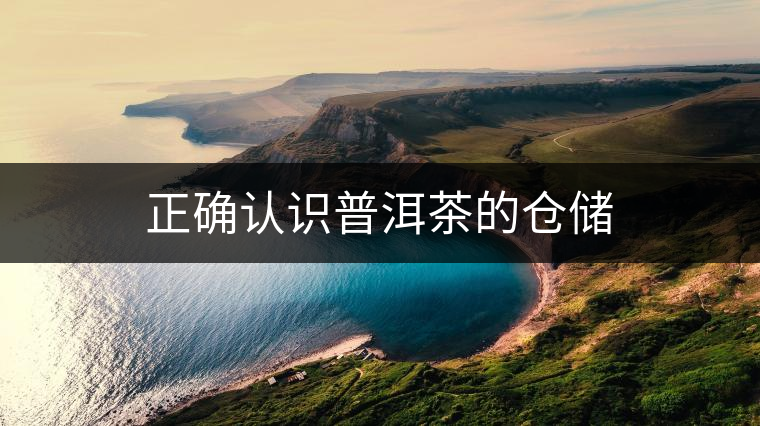 正確認識普洱茶的倉儲 正確認識普洱茶的倉儲