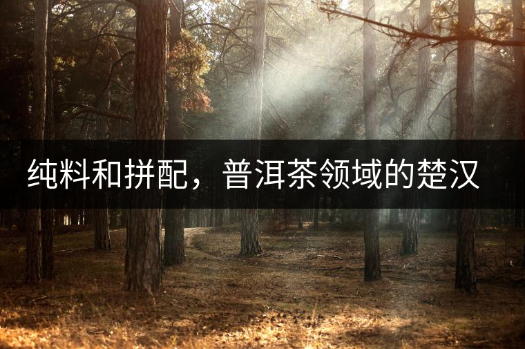 純料和拼配，普洱茶領域的楚漢之爭