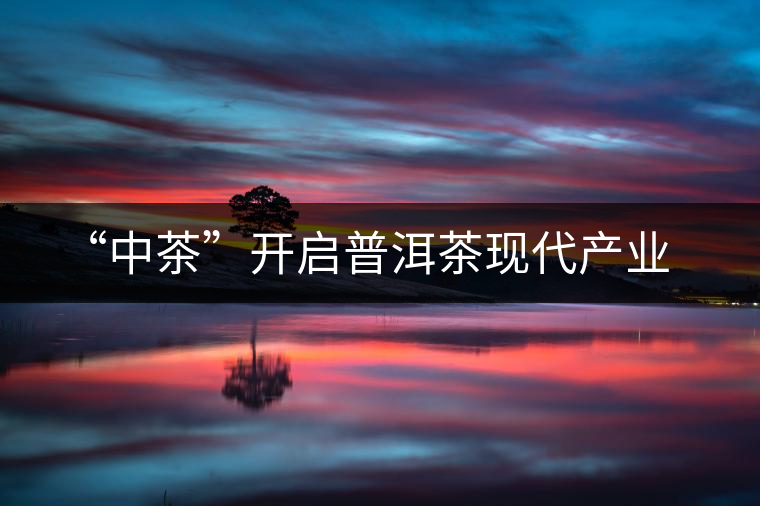 “中茶”開(kāi)啟普洱茶現(xiàn)代產(chǎn)業(yè)