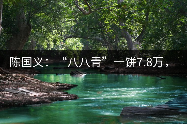 陳國(guó)義：“八八青”一餅7.8萬(wàn)，“我沒(méi)貨供應(yīng)了”