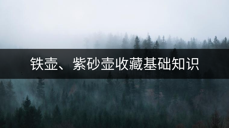 鐵壺、紫砂壺收藏基礎(chǔ)知識(shí)