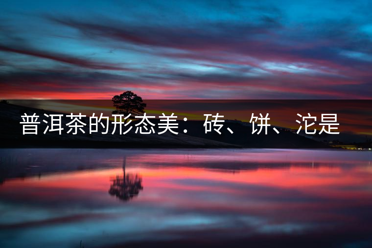 普洱茶的形態(tài)美：磚、餅、沱是如何形成的？