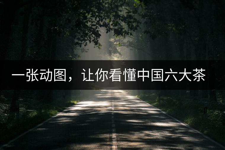 一張動圖，讓你看懂中國六大茶類產地分布