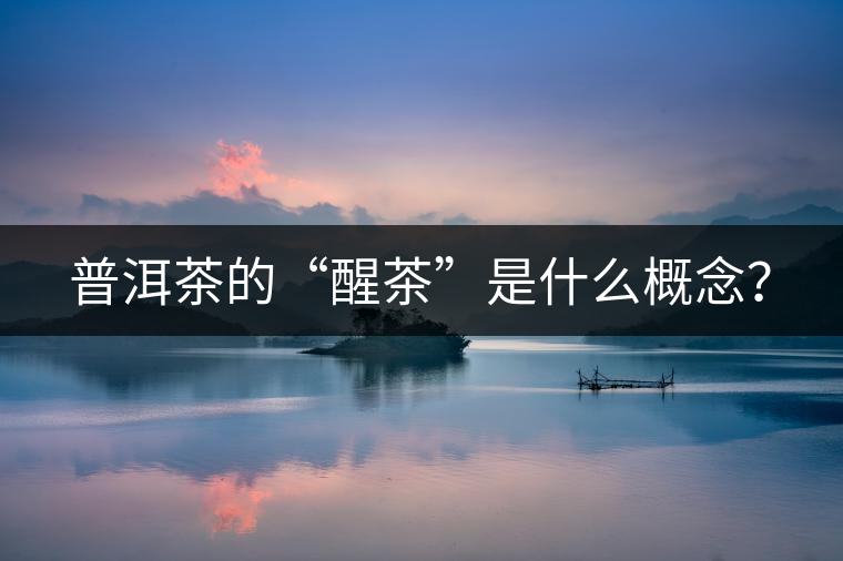 普洱茶的“醒茶”是什么概念？