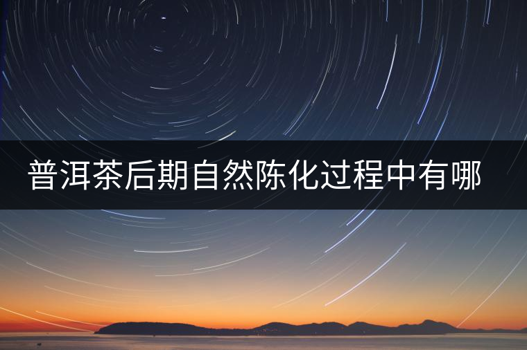 普洱茶后期自然陳化過程中有哪些變化？