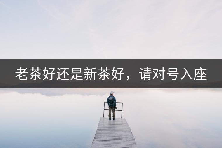 老茶好還是新茶好，請(qǐng)對(duì)號(hào)入座