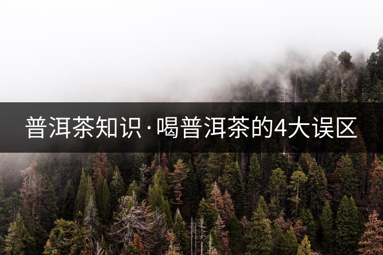 普洱茶知識·喝普洱茶的4大誤區(qū) 普洱茶知識·喝普洱茶的4大誤區(qū)