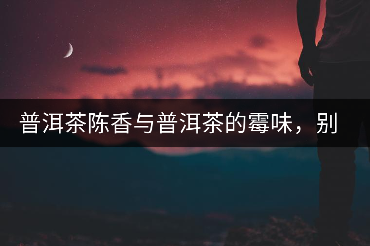 普洱茶陳香與普洱茶的霉味，別把它們給搞混了