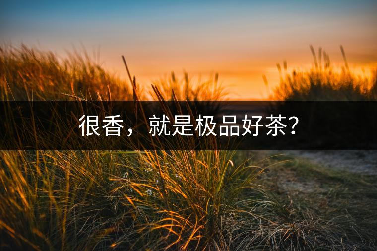 很香，就是極品好茶？