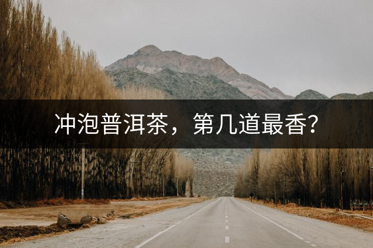 沖泡普洱茶，第幾道最香？