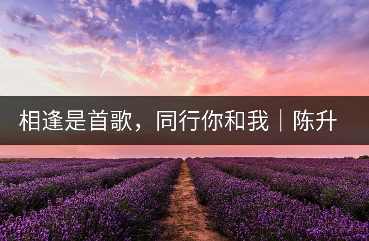 相逢是首歌，同行你和我｜陳升號與大家相約武漢茶博會！