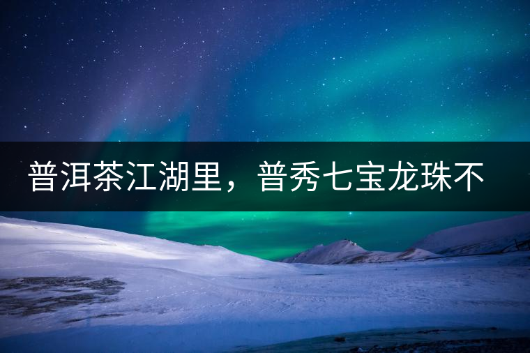 普洱茶江湖里，普秀七寶龍珠不是傳說(shuō)