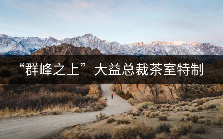 “群峰之上”大益總裁茶室特制首款茶品介紹及品鑒