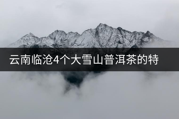 云南臨滄4個大雪山普洱茶的特點(diǎn)和區(qū)別，這下全搞清了