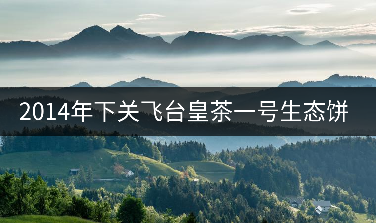 2014年下關(guān)飛臺皇茶一號生態(tài)餅品鑒