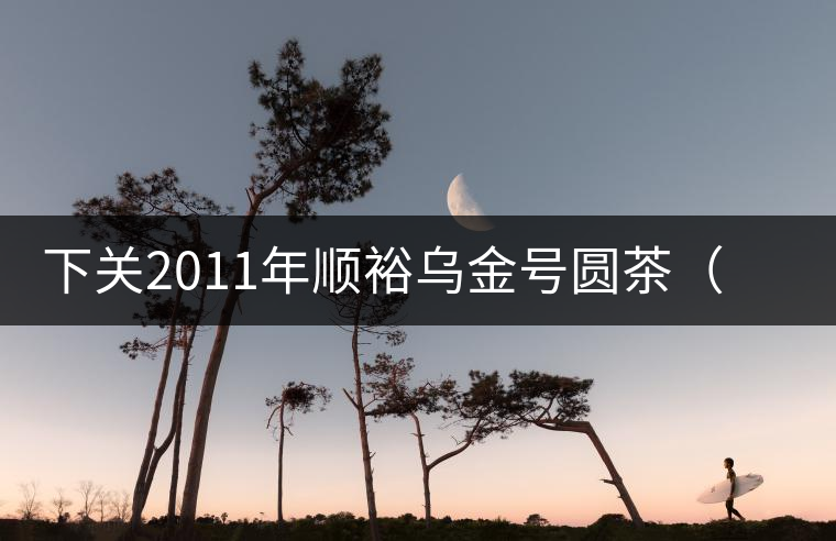 下關2011年順裕烏金號圓茶（泡餅）開湯品鑒