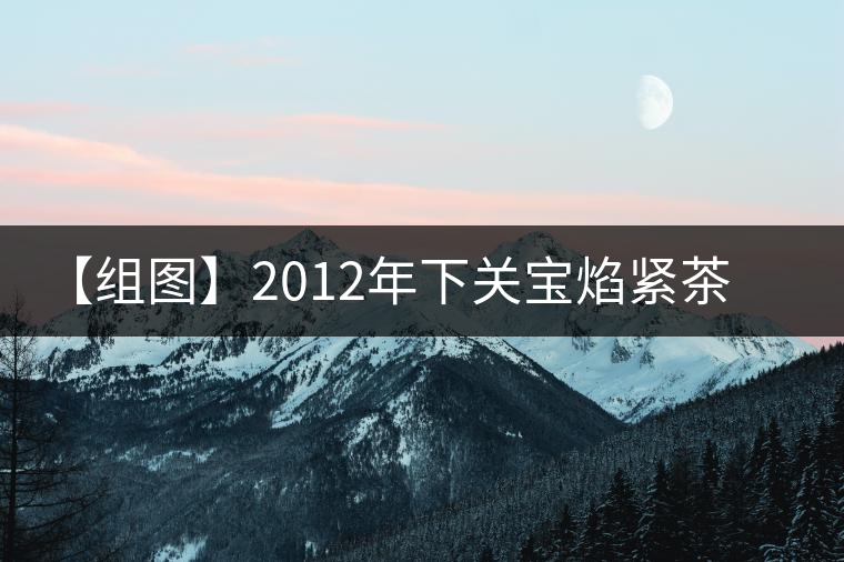 【組圖】2012年下關寶焰緊茶開湯 【組圖】2012年下關寶焰緊茶開湯