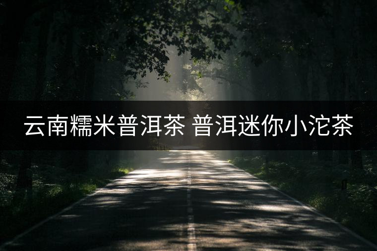 云南糯米普洱茶 普洱迷你小沱茶