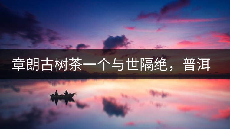 章朗古樹茶一個(gè)與世隔絕，普洱茶隔而不絕的地方