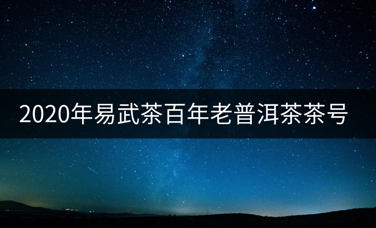 2020年易武茶百年老普洱茶茶號(hào)介紹