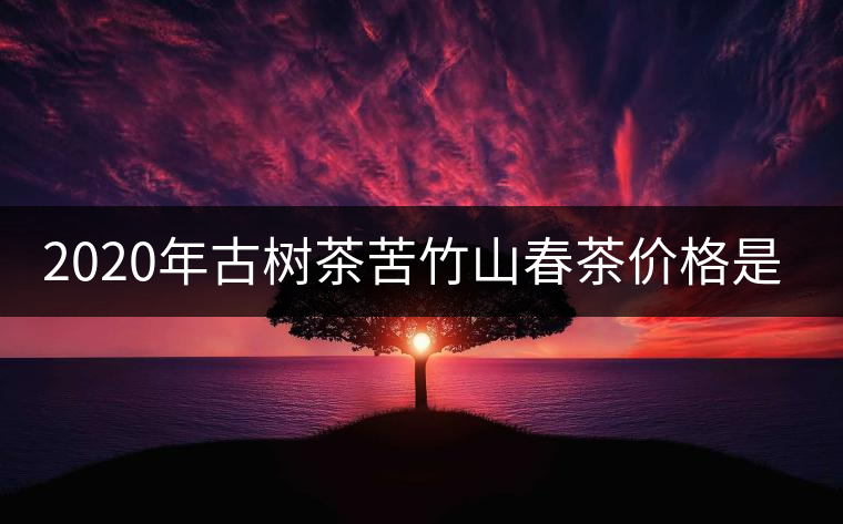 2020年古樹(shù)茶苦竹山春茶價(jià)格是多少？