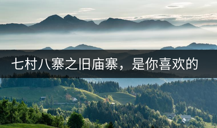 七村八寨之舊廟寨，是你喜歡的易武味嗎？