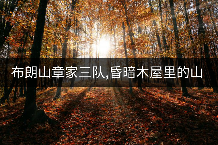 布朗山章家三隊(duì),昏暗木屋里的山珍野味