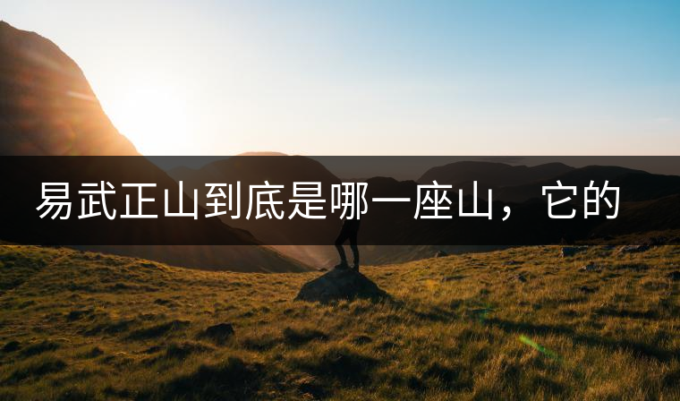 易武正山到底是哪一座山，它的含義你了解嗎？