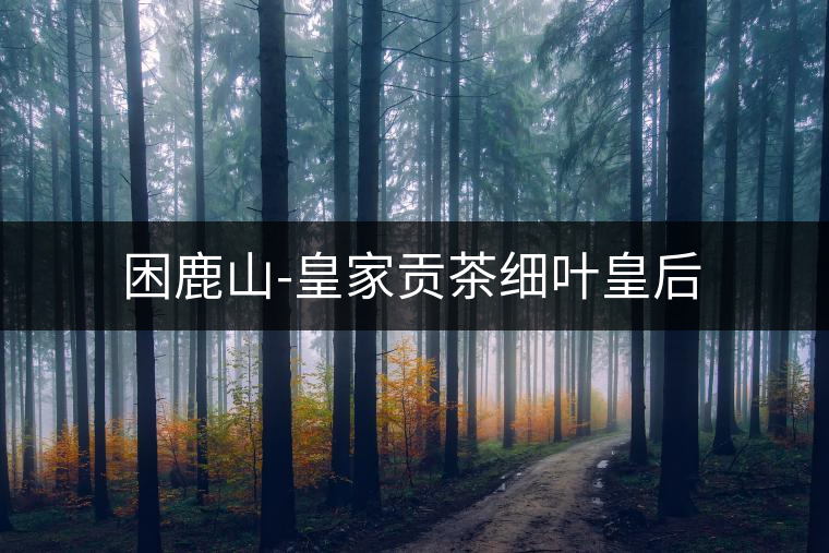 困鹿山-皇家貢茶細(xì)葉皇后 困鹿山-皇家貢茶細(xì)葉皇后