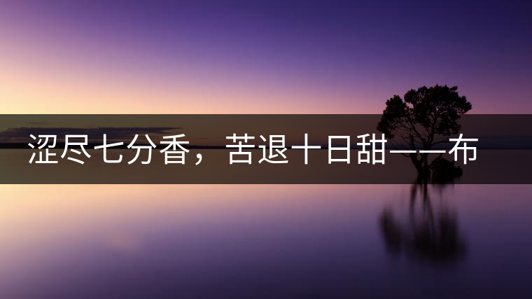 澀盡七分香，苦退十日甜——布朗山千年古寨曼新龍