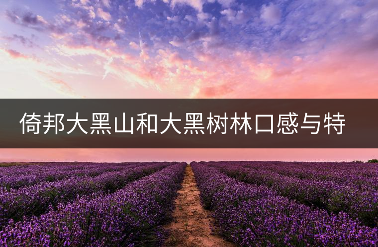 倚邦大黑山和大黑樹林口感與特點(diǎn)