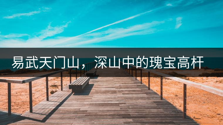 易武天門山，深山中的瑰寶高桿古樹