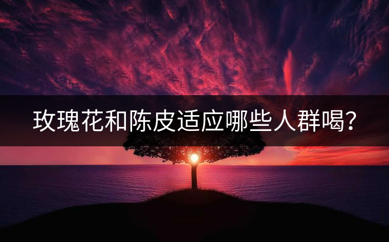 玫瑰花和陳皮適應(yīng)哪些人群喝？