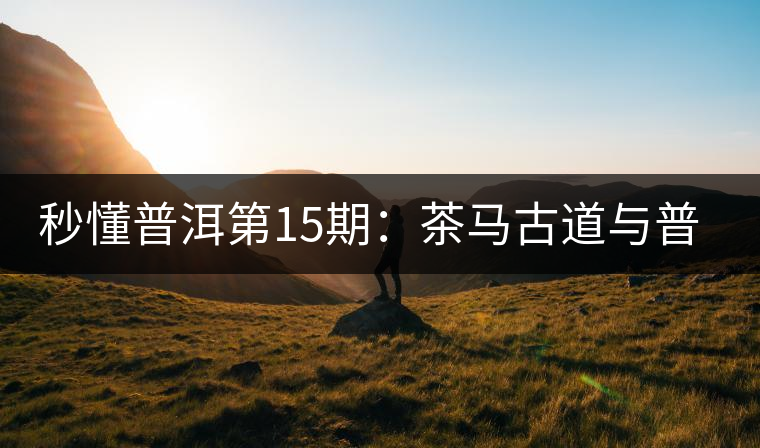 秒懂普洱第15期：茶馬古道與普洱茶有什么聯(lián)系？