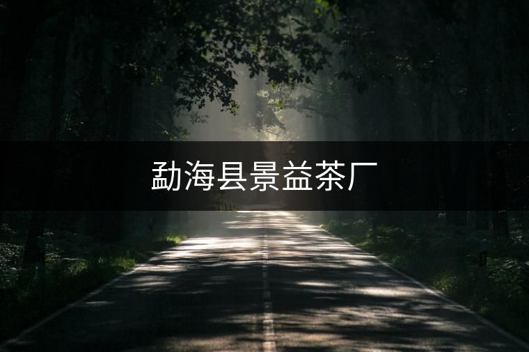 勐?？h景益茶廠