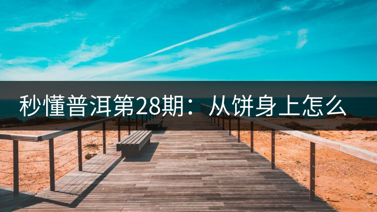 秒懂普洱第28期：從餅身上怎么辨識(shí)干倉(cāng)與濕倉(cāng) 普洱茶？