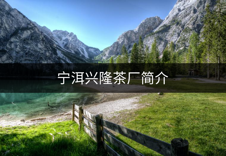 寧洱興隆茶廠簡(jiǎn)介