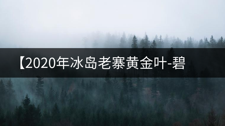 【2020年冰島老寨黃金葉-碧波蕩漾一抹香，輕啜半盞甘若露。
