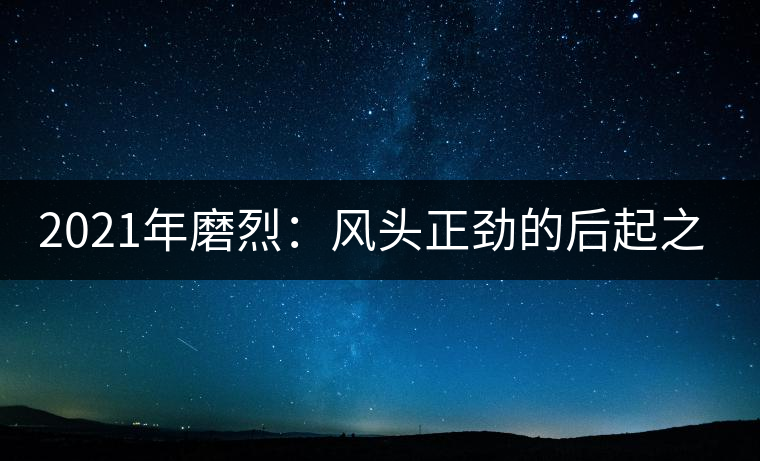 2021年磨烈：風(fēng)頭正勁的后起之秀，到底有何特點(diǎn)？